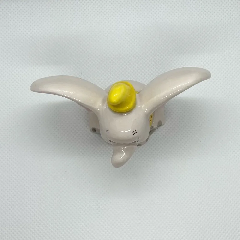 Vintage Disney Ceramic Dumbo the Elephant Collectible Figure approx. 2.5” tall